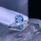14k Gold 2.97 Ct Natural Aquamarine & Diamond Ring