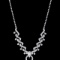 14k Gold 0.74 Ct Natural H Diamond Necklace