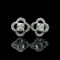 Gia Certified 14k Gold 0.61 Ct Natural G Vs1-vvs1 Cushion Diamond Earrings