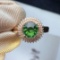 14k Gold 1.6 Ct Natural Tourmaline & Diamond Ring