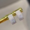 14k Gold 0.5 Ct Natural H Diamond Earrings