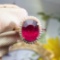 14k Gold 3.2 Ct Natural Tourmaline & Diamond Ring