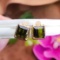 14k Gold 3.6 Ct Natural Tourmaline & Diamond Earrings
