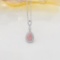 14k Gold 0.30 Ctw Natural Pink Diamond & Diamond Necklace