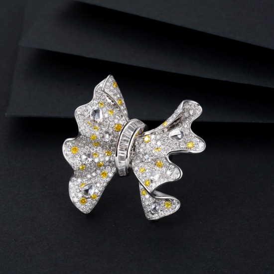 14k Gold 3.45 Ct Natural Color Diamond Ring