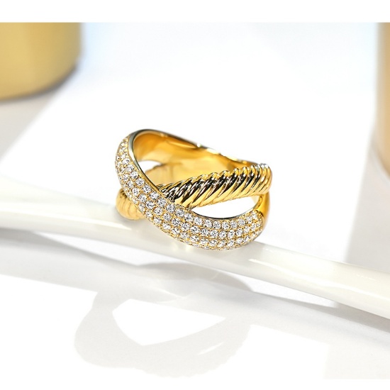 14k Gold 0.86 Ct Natural H Diamond Ring