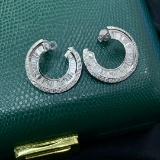 14k Gold 3.19 Ctw Natural H Diamond Earrings