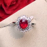 14k Gold 1.84 Ctw Natural Tourmaline & Diamond Ring