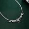 14k Gold 2.00 Ct Natural H Diamond Necklace