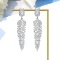 14k Gold 1.44 Ct Natural H Diamond Earrings