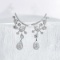 14k Gold 1.00 Ct Natural H Diamond Earrings