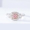 14k Gold 0.41 Ctw Natural Pink Diamond & Diamond Ring