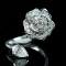 14k Gold 0.30 Ct Natural H Diamond & Toi Et Moi Ring