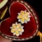 14k Gold 1.32 Ct Natural Color Diamond Earrings