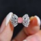 14k Gold 0.60 Ctw Natural Pink Diamond & Diamond & Art Deco Ring