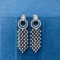 14k Gold 3.00 Ct Natural H Diamond Earrings