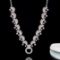 14k Gold 1.38 Ct Natural H Diamond Necklace
