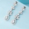 14k Gold 1.68 Ct Natural H Diamond Earrings