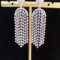 14k Gold 5 Ct Natural H Diamond Earrings