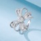 14k Gold 0.68 Ctw Natural H Diamond Ring