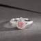 14k Gold 0.44 Ctw Natural Pink Diamond & Diamond Ring