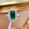 14k Gold 3.39 Ct Natural Tourmaline & Diamond Ring