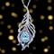 14k Gold 1.25 Ctw Natural Paraiba Tourmaline & Diamond Brooch/pendant