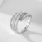 14k Gold 0.85 Ctw Natural H Diamond Ring