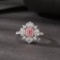 14k Gold 1.23 Ctw Natural Pink Diamond & Diamond Ring/pendant