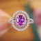 14k Gold 1.72 Ctw Natural Sapphire & Diamond Ring