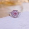 Gia Certified 14k Gold 0.89 Ctw Natural Pink Diamond & Diamond Ring/pendant