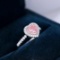 14k Gold 0.84 Ctw Natural Pink Diamond & Diamond Ring