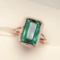 14k Gold 5.1 Ct Natural Tourmaline & Diamond Ring