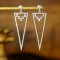 14k Gold 0.78 Ct Natural H Diamond Earrings