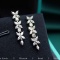 14k Gold 1 Ct Natural H Diamond Earrings