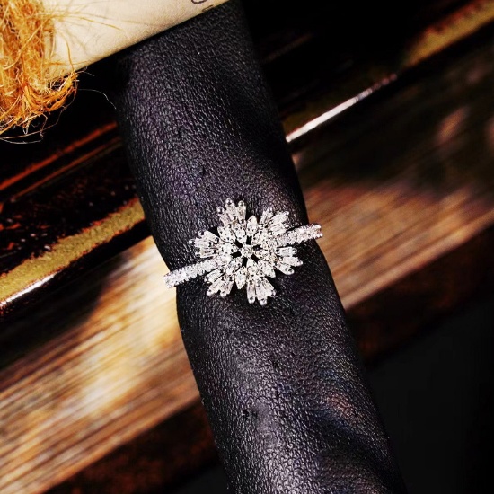 14k Gold 0.50 Ct Natural H Diamond Ring