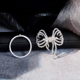 14k Gold 0.76 Ct Natural H Diamond Ring