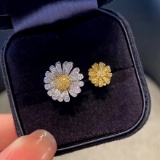 14k Gold 1.00 Ct Natural Yellow Diamond Ring