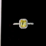 14k Rose Gold 1.16 Ctw Natural Sapphire & Diamond Ring