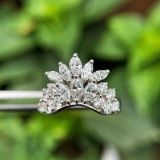 14k Gold 1.71 Ct Natural H Diamond Ring