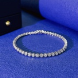 14k Gold 1.87 Ct Natural H Diamond Bracelet