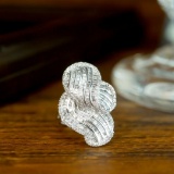 14k Gold 1.3 Ct Natural H Diamond Ring