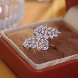 14k Gold 1.30 Ct Natural H Diamond Ring