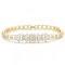14k Gold 2.30 Ctw Natural H Diamond Bracelet