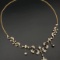14k Gold 3.00 Ct Natural H Diamond Necklace