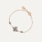 14k Gold 0.22 Ct Natural Color Diamond Bracelet