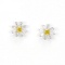 14k Gold 1.20 Ct Natural Color Diamond Earrings