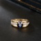 14k White Gold 1.5 Ct Natural Sapphire & Diamond Ring