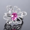 14k Gold 1.94 Ctw Natural Padparadscha Sapphire & Diamond Ring