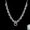 14k Gold 1.12 Ct Natural H Diamond Necklace